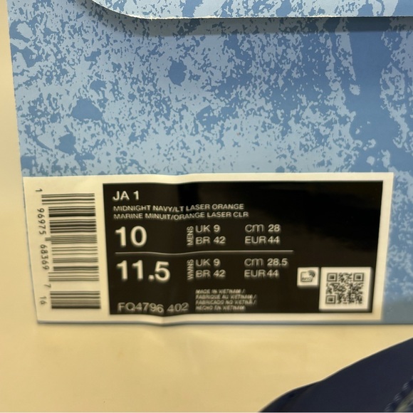 VNDS - Nike Ja 1 'Murray State' - Size 10 Men's - Picture 3 of 8